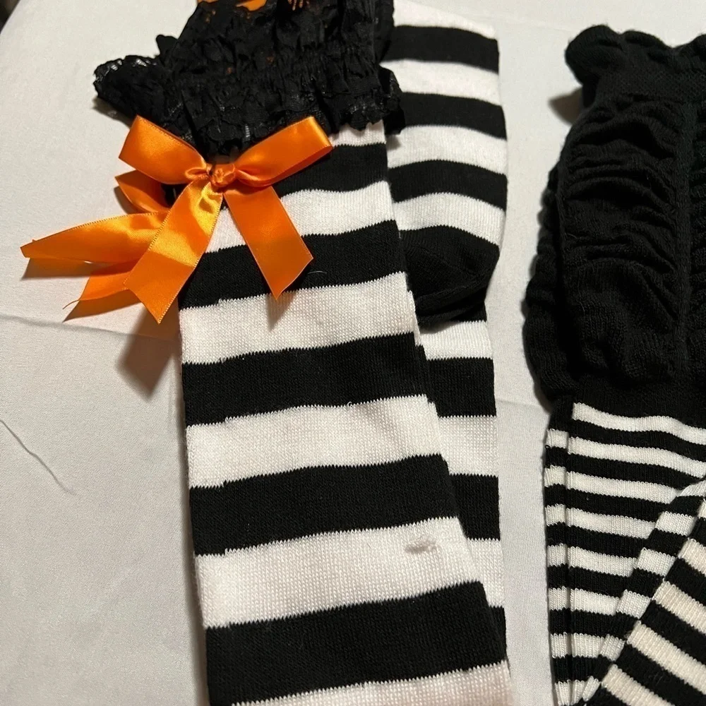 Halloween Themed Over-the-Knee Socks Bundle NWT